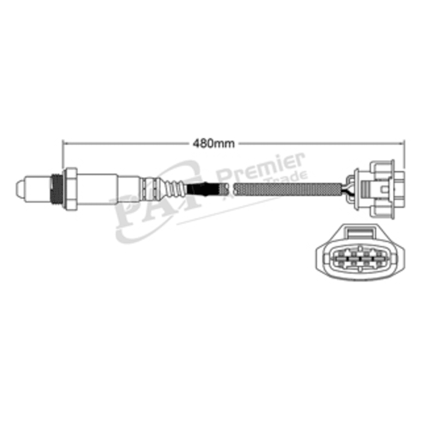 PAT Exhaust Gas Oxygen Sensor For  Chevrolet Lunina WM 3.6L V6 LY7 [H7]