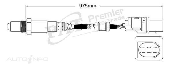 PAT Oxygen Lambda Sensor - EGO-514