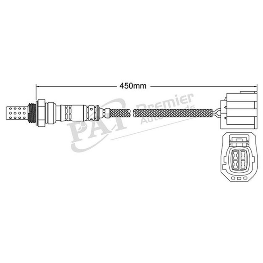 PAT Oxygen Sensor Pre-catalytic For Mazda MX5 NC 2.0L LFDE 16V DOHC VVT