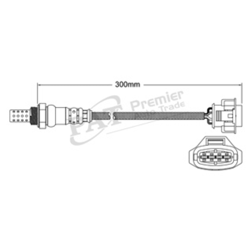 PAT Exhaust Gas Oxygen Sensor For  Holden Berlina VE 3.6L V6 LY7 [H7]