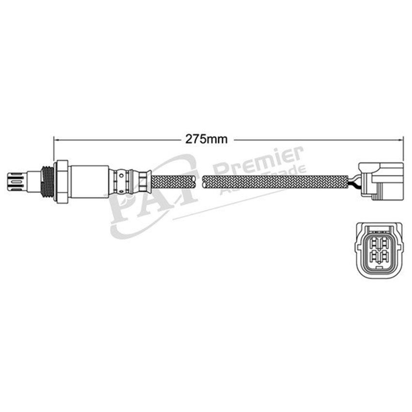 PAT Oxygen/ Sensor Pre Cat For Honda CRV LE VTI VTI-LVTI-S RM VI RW SUV 2.0L 16V