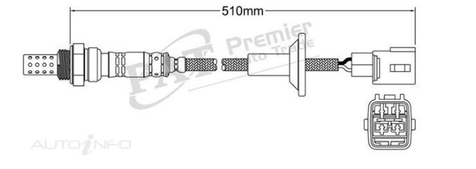 PAT Oxygen Sensor For Toyota Celica ZZT231R 1.8L 2ZZ-GE MPFI 4cyl