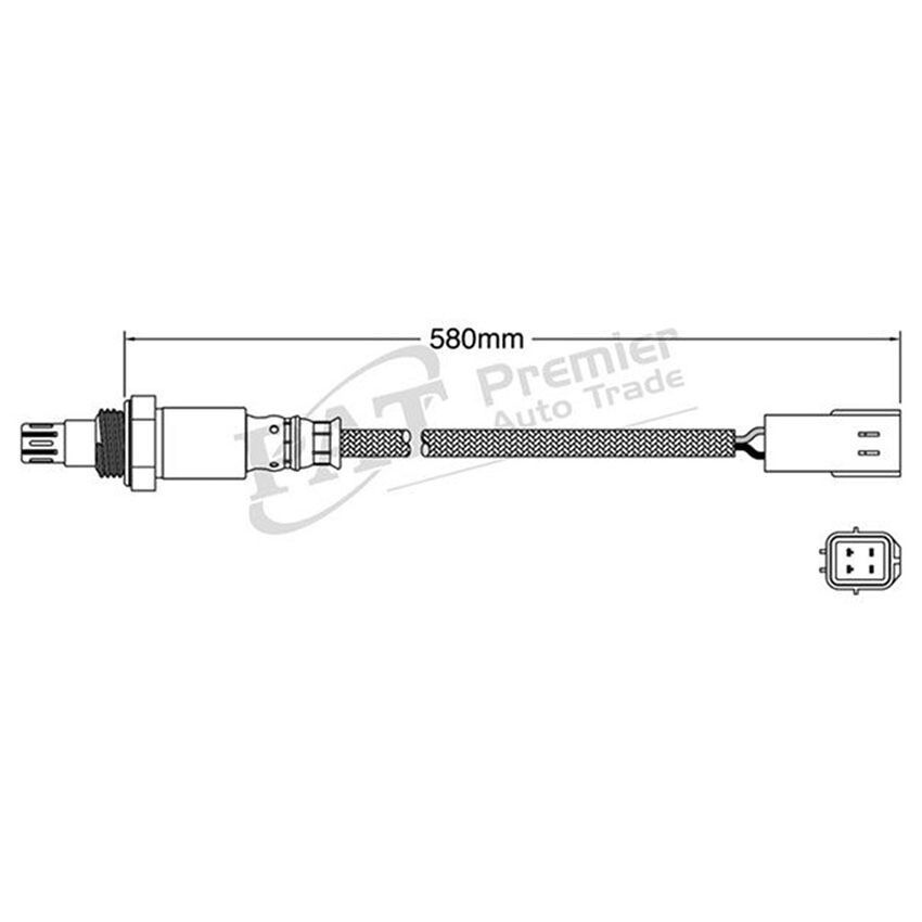PAT Oxygen Sensor Pre-catalytic For Mazda RX-8 FE 1.3L 13BMSP ROTARY2 OV