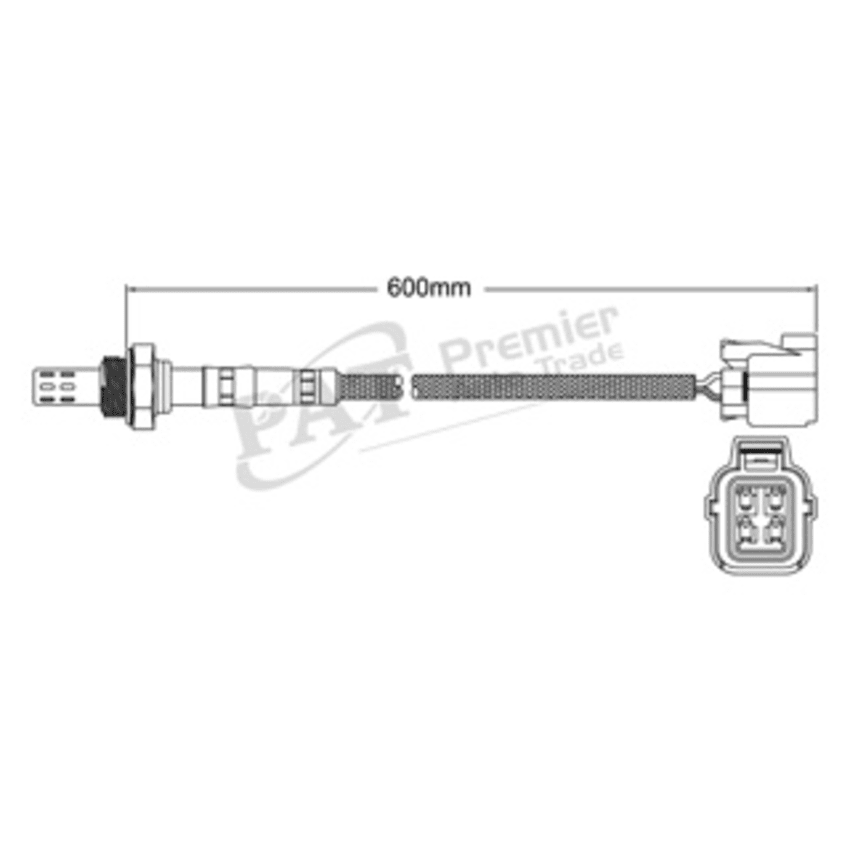 PAT Exhaust Gas Oxygen Sensor For  Subaru Impreza G11, G12 1.5l/2.0L EJ15, EL15