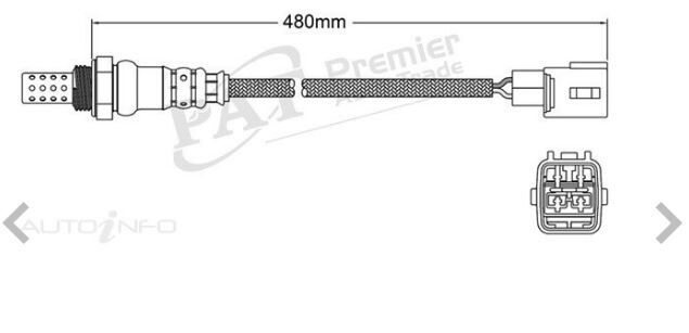 PAT Oxygen Sensor For Lexus LS430 UCF30R 4.3L V8 3UZ-FE DOHC