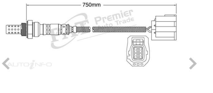 PAT Oxygen Sensor For Mazda Mazda2 DE 1.5L ZY-VE DOHC 16v MPFI 4cyl