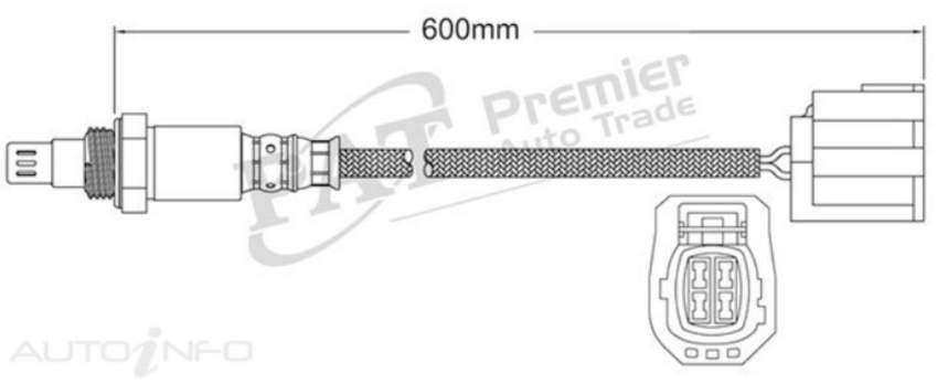 PAT Oxygen Sensor Pre-Catalytic For Mazda Demio 13C-V DE 1.3L ZJVE, ZJVEM