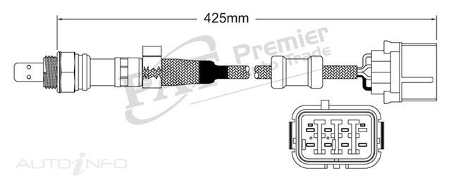 PAT Pre-Cat. Oxygen Sensor For Honda Insight 1.0L 3CYL ECA1 Hybrid - EGO-642