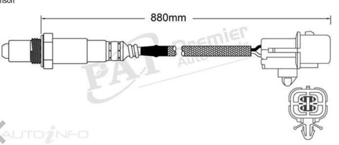 PAT Oxygen Sensor Pre-Cat Converter For HYUNDAI VELOSTER SR TURBO FS 1.6L G4FJ 