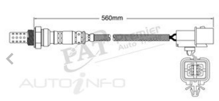 PAT Oxygen Sensor For Hyundai Accent RB 1.6L G4FC DOHC 16v MPFI 4cyl
