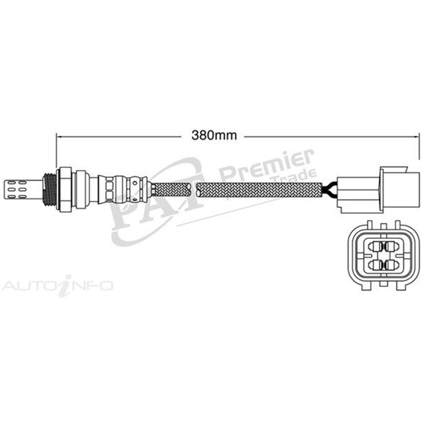 PAT Oxygen Sensor Pre-catalytic Converter For Kia Carnival VQ 2.7L V6 G6EA 24V