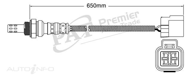 PAT Pre-Cat. Oxygen Sensor For Kia Magentis 2.4L 4CYL G4KE - EGO-684