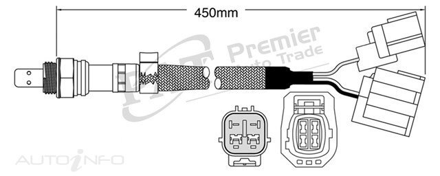 PAT Pre-Cat. Oxygen Sensor For Mazda CX-7 Classic ER 2.5L 4CYL L5 I4 16V DOHC