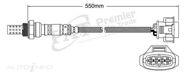 PAT Pre-Cat. Oxygen Sensor For Holden Cruze JG JH 1.8L 4CYL F18D4 - EGO-710