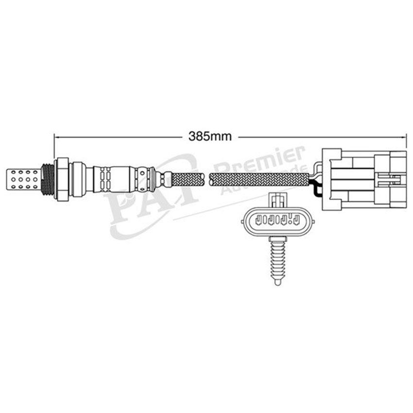 PAT Oxygen/ Sensor Pre Cat For Great Wall V240 K2 SUPER LUXURY X240 CC SUV 2.4L