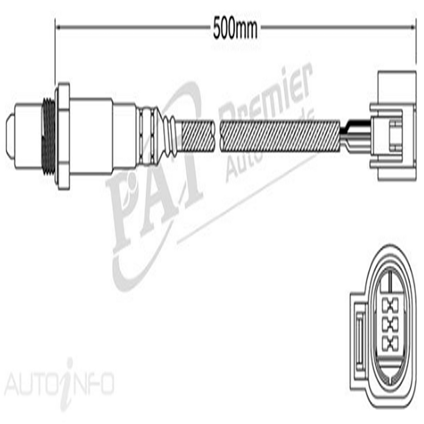 PAT Pre-Cat. Oxygen Sensor For BMW 316i F30 1.6L Dir. Inj. Turbo 4CYL N13