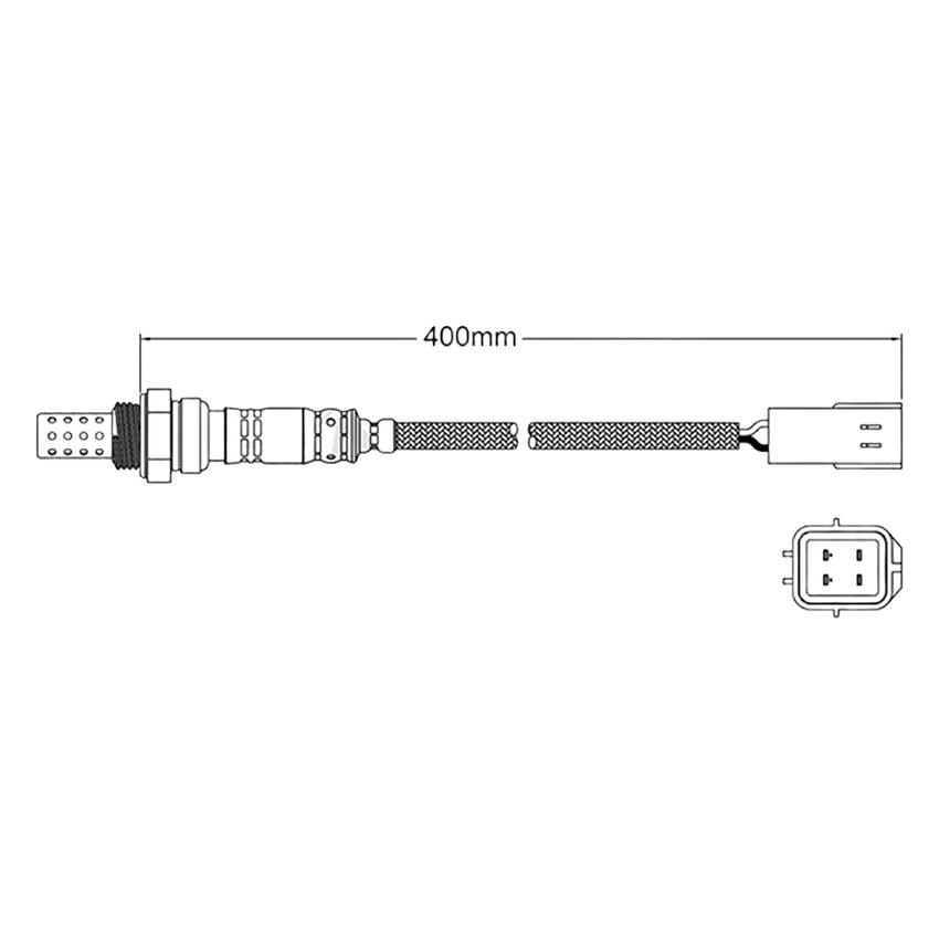 PAT Oxygen Sensor Pre-Cat Catalytic Converter For Chevrolet Epica (4 Door Seda