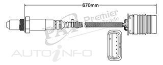 PAT Pre-Cat. Oxygen Sensor For Mini F56 Cooper 1.5L Turbo 3CYL B38 A15M