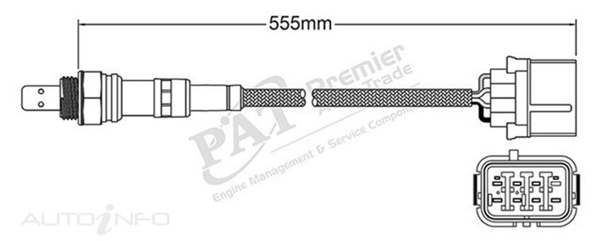 PAT Oxygen Sensor Pre-catalytic For Subaru Impreza G11 1.5L EJ15 F4 16V SOHC