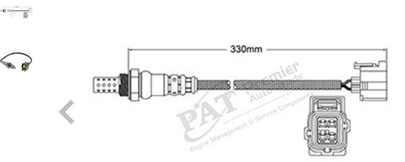 PAT Oxygen Sensor Post-Cat Converter For MERCEDES MAYBACH S600/650 X222 6.0L V12