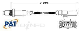 PAT Pre-Cat. Oxygen Sensor For Audi S1 8X 2.0L Dir Inj Turbo 4CYL CWZA - EGO-851