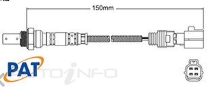 PAT Oxygen Sensor Pre-Cat Converter For TOYOTA HIGHLANDER GSU55R 3.5L 2GRFKS