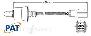 PAT Pre-Cat. Oxygen Sensor For Lexus UX200 MZAA10 2.0L 4CYL M20A-FKS - EGO-882