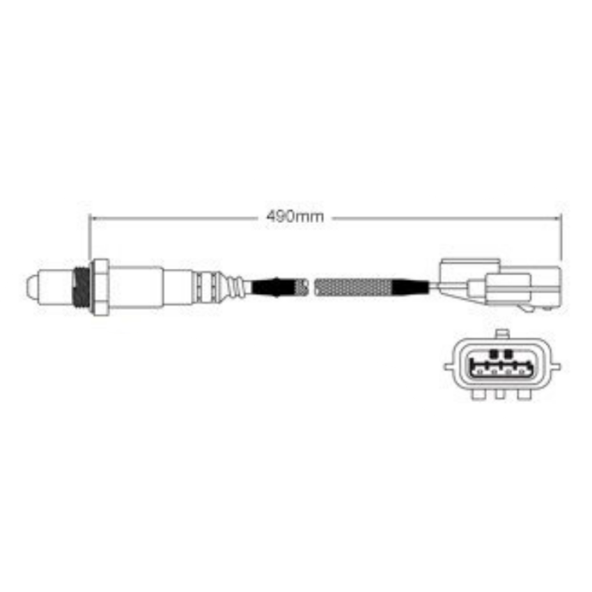 PAT Pre-Cat. Oxygen Sensor For Renault Megane E95 / X32 2.0L 4CYL M4R.71
