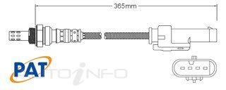 PAT Pre-Cat. Oxygen Sensor For Holden Commodore 3.6L 6CYL LGX - EGO-907