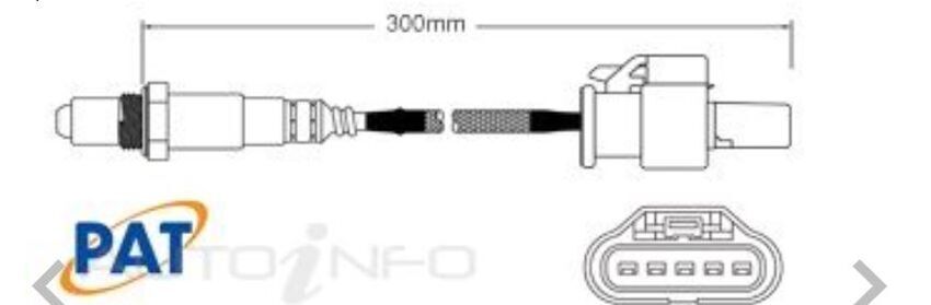 PAT Oxygen Sensor Pre-Cat Converter For FORD MUSTANG GT BULLITT MACH FN 5.0L