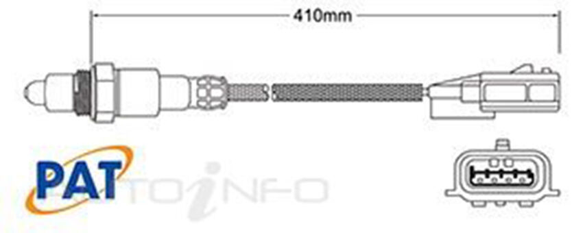 PAT Oxygen Sensor Pre-catalytic For Nissan Juke F15 1.6L MR16DDT I4 16V DOHC