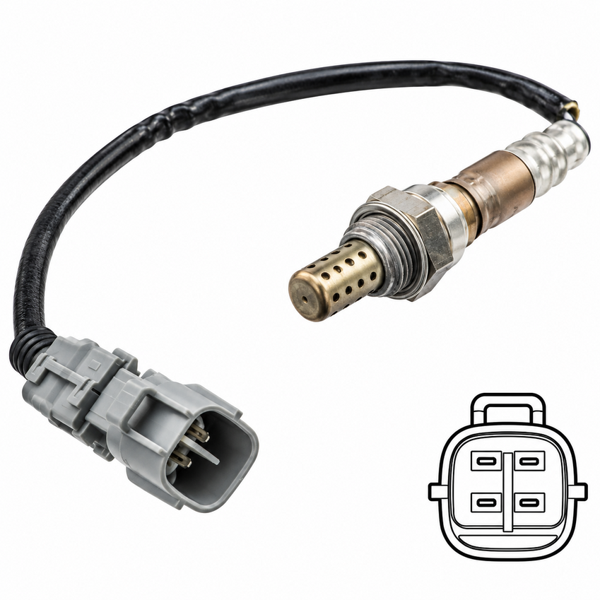 Delphi Oxygen Sensor For Toyota Avensis Estate T27  1.6L VVT-i ZRT270, ZRT270R