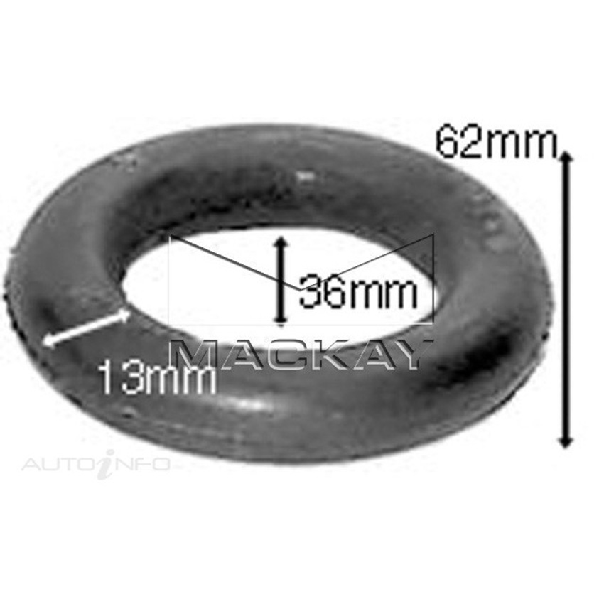 Mackay EXM1249 Exhaust Mount For Holden Gemini TG 1.6L I4 Petrol Manual & Auto