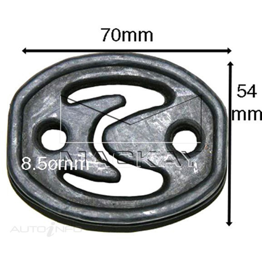 Mackay EXM3604 EXHAUST MOUNT For Mitsubishi ME MJ 2WD/4WD STRADAR - 1986-1996