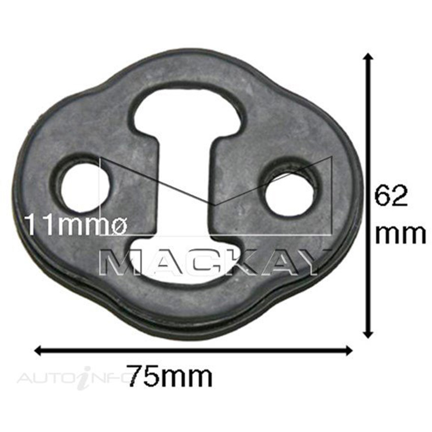 Mackay EXM3610 EXHAUST MOUNT For Hyundai Excel X3 Accent - 1994-2000