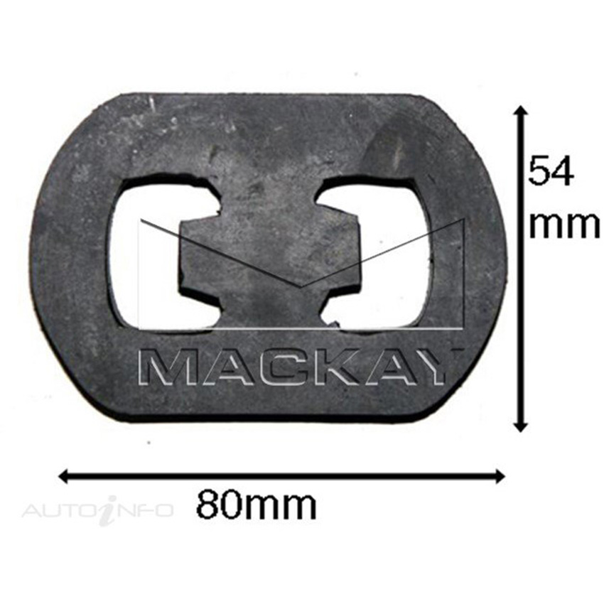 Mackay EXHAUST MOUNT For Saab 900I - 1985-1990 - EXM3613