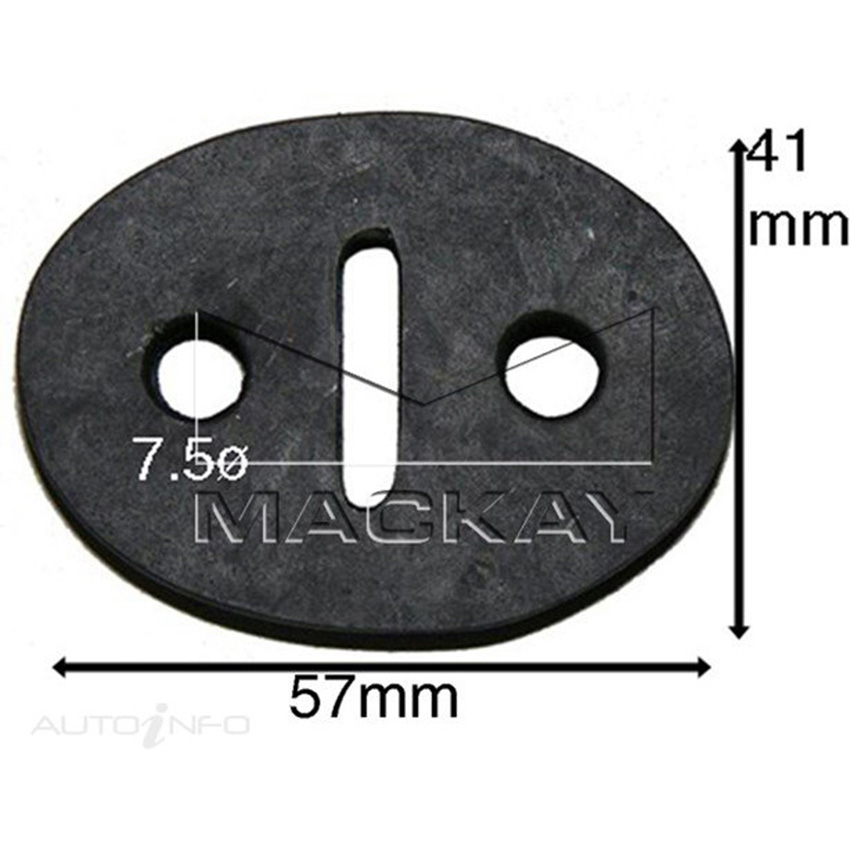 Mackay EXM3614 Exhaust Mount For Saab 93 . 2.3L I4 Petrol Manual & Auto