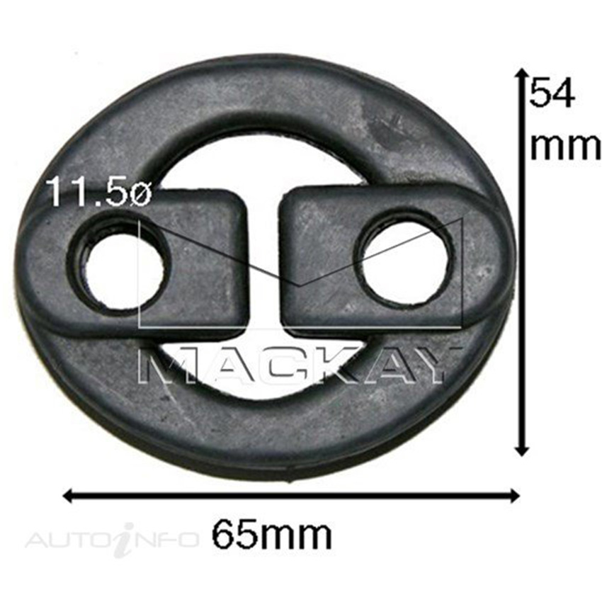 Mackay EXM3615 Exhaust Mount For Suzuki Sierra SJ413 1.3L I4 Ptl Manual & Auto
