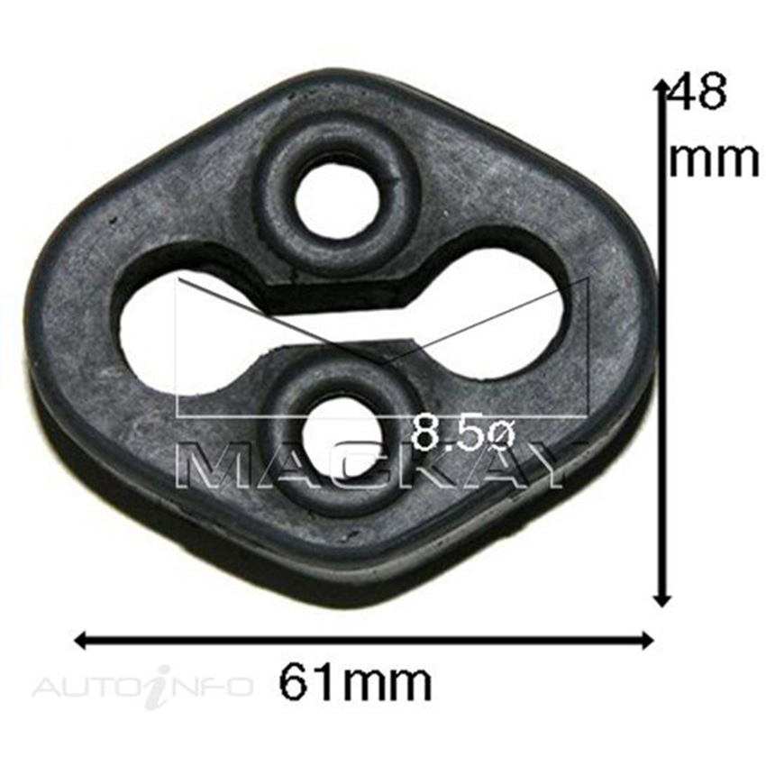 Mackay Exhaust Mount For Volvo 440 . 2.0L Petrol Manual & Auto - EXM3617