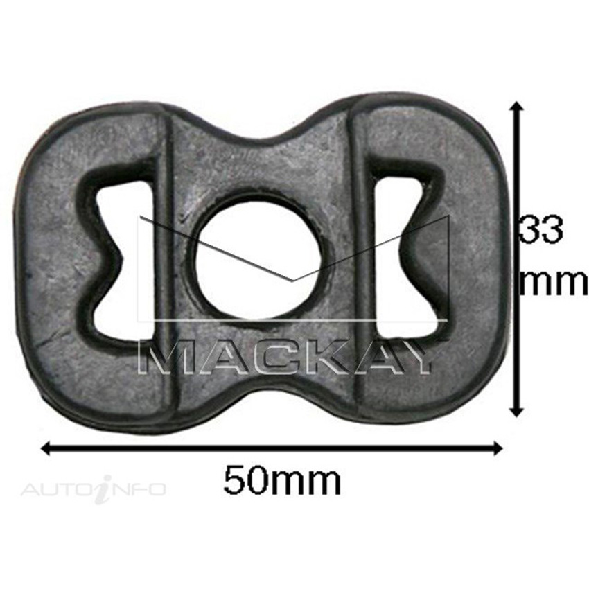 Mackay EXM3619 EXHAUST MOUNT For Volvo 740 - 1973-NT