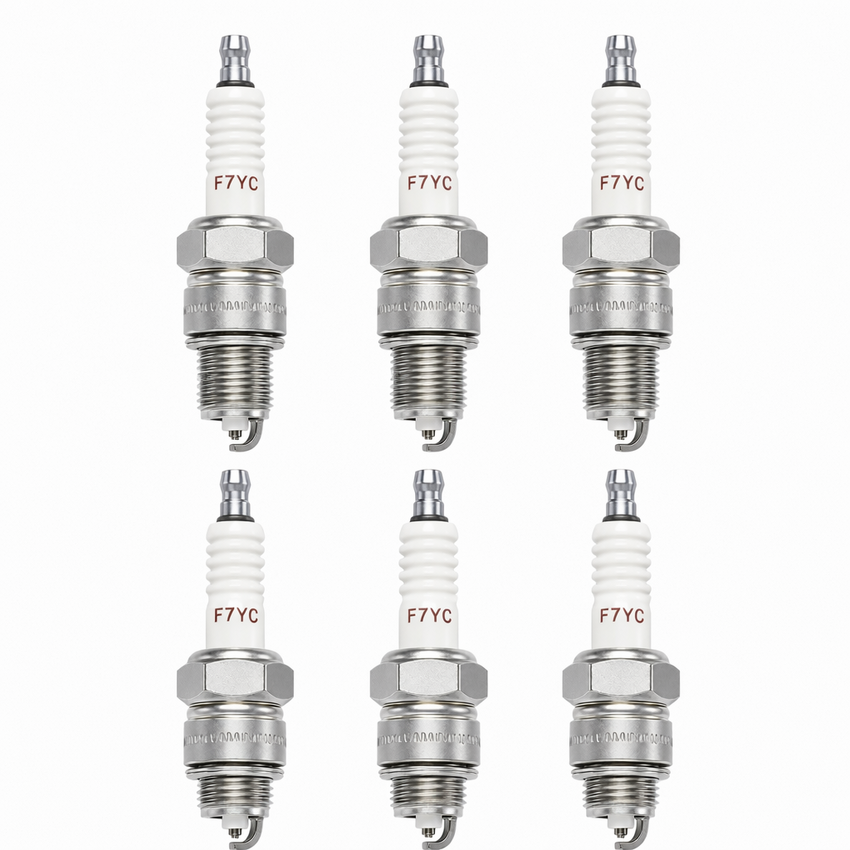 6X Copper Plus Spark Plug For Ford Fairmont XP XR XT XW XY 3.3L/3.6L/4.1L Petrol