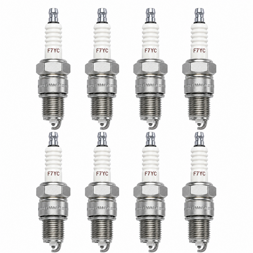 8X Champion Copper Plus Spark Plug For Ford Fairlane ZA ZB ZC ZD V8 4.7L/4.9L