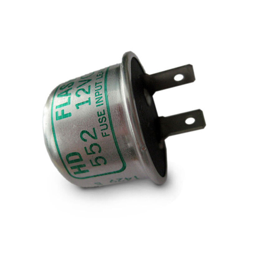 552 HEAVY DUTY THERMAL FLASHER 2-TERMINAL AUTO TURN SIGNAL HAZARD LIGHTS 12 VOLT FCAN001