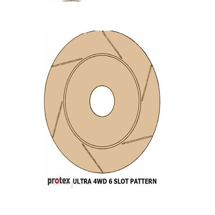 Protex Disc Rotor For Holden Trailblazer LTZ RG SUV 2.8L I4 LWN, 16V