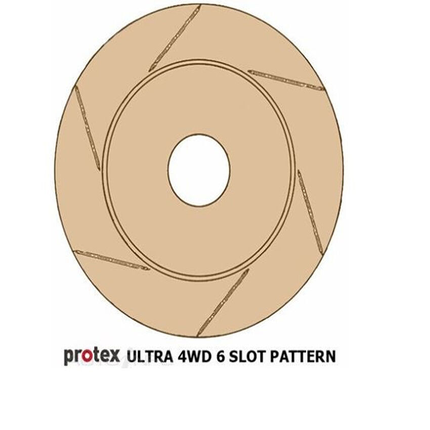 Protex Disc Rotor For Holden Colorado 2.5L/2.8L I4 LKH, 16V, LVN, LWH, LWN, LW