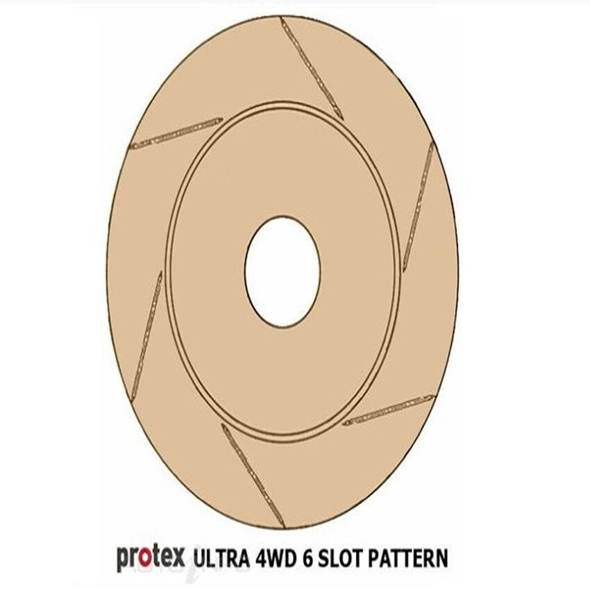 Protex Disc Rotor For Holden Colorado 7 LT RG SUV LTZ 2.8L I4 LWH FDR12909HSR