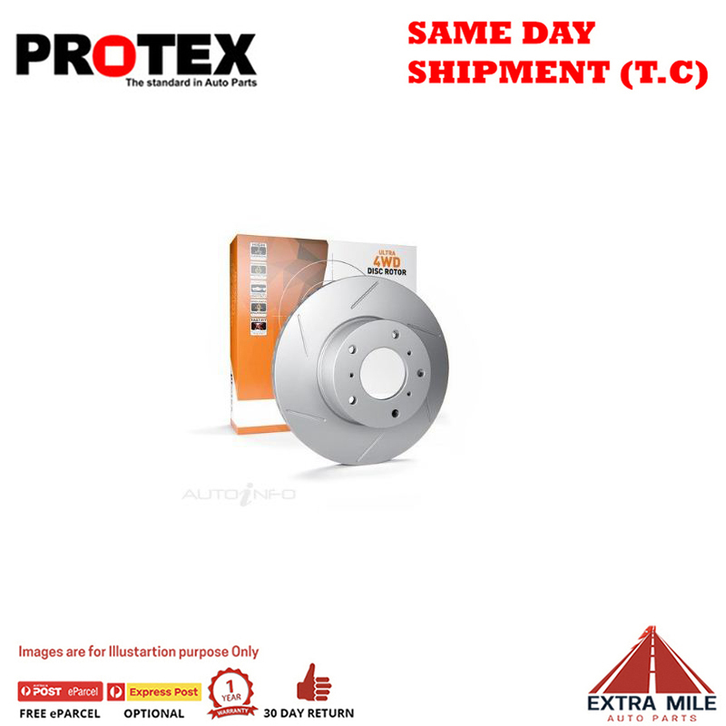 1x Protex Front Ultra 4WD Rotor For MAZDA B2600 2WD 96 - 06 FDR958HSR