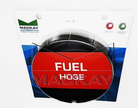 Mackay Fuel Hose - 9.5mm (3/8") ID x 2m Length - Low-Pressure - 2 Pack