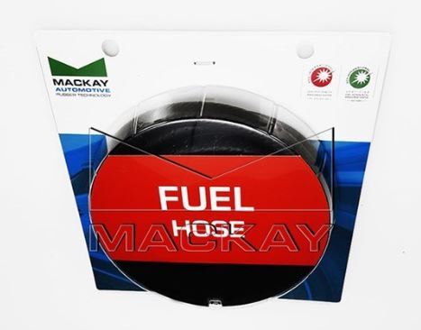 Mackay Fuel Hose - 8mm (5/16") ID x 2m Length - Retail Pack - Low-Pressure