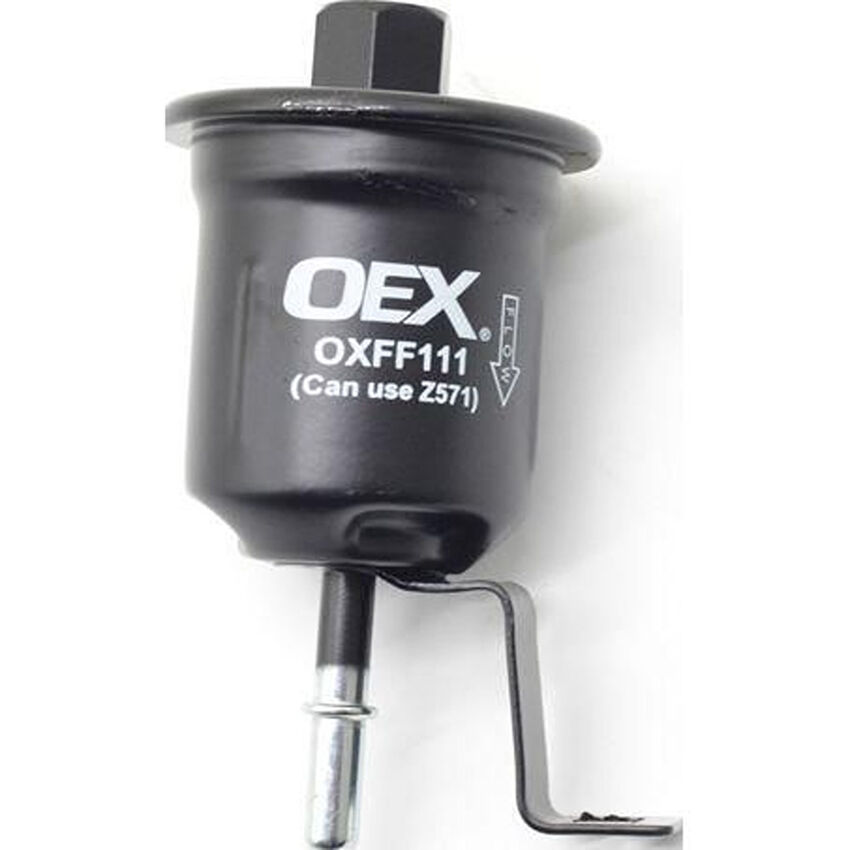 OEX In-Line Fuel Filter For Toyota Hilux 2.0L/2.7L Petrol 1RZ-E, 8V, 3RZ-FE, 16V